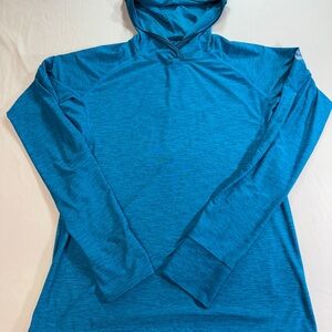NRS Silkweight Hoodie UPF 50+ Sun Protection Thumb Holes Womens S
